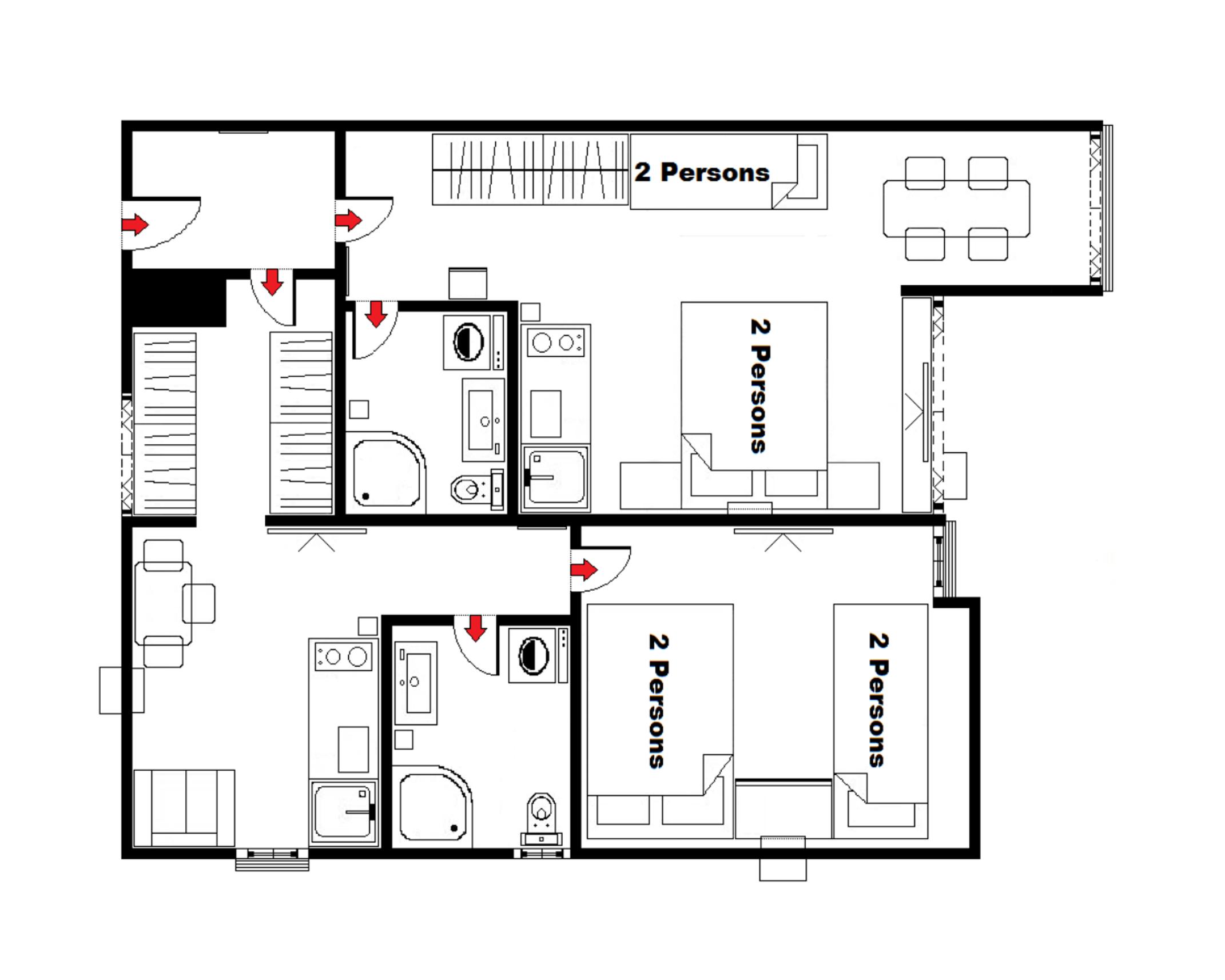 D&D Apartments 3 布德瓦 外观 照片